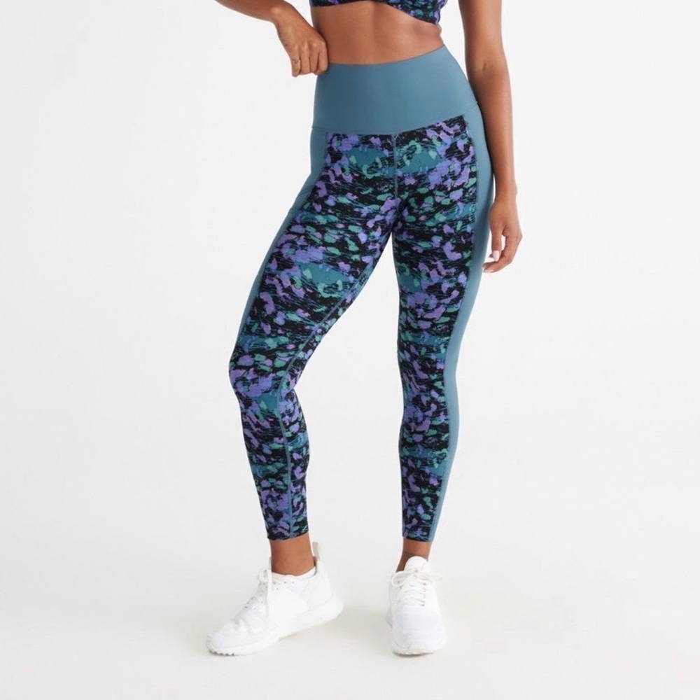 Knix Stashable High Rise Leggings - Galactica - Large